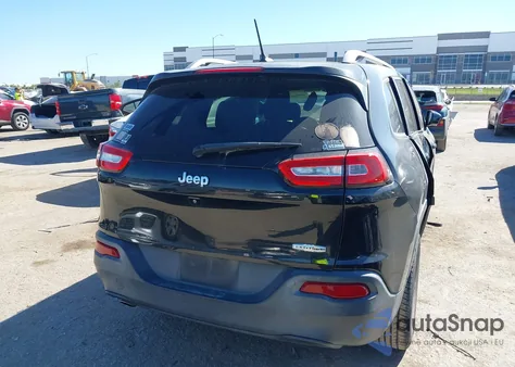 2015 Jeep Cherokee Latitude из США, поврежденный, VIN 1C4PJLCB0FW607712